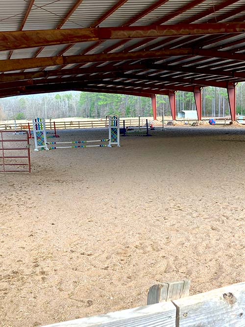 Lynnwood Equestrian Center covered ring